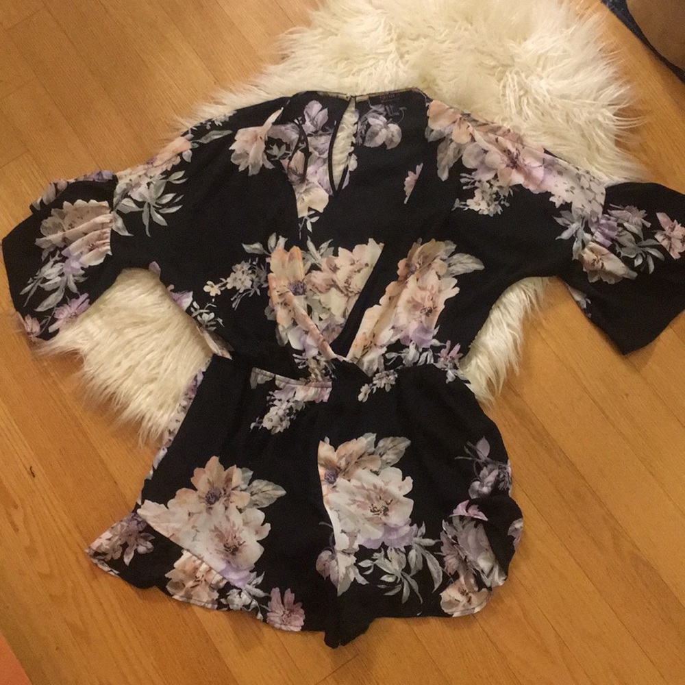 Floral romper